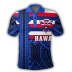 Personalised - Hawaii Hawaiian Flag Speaka Style Polo Shirt Unisex