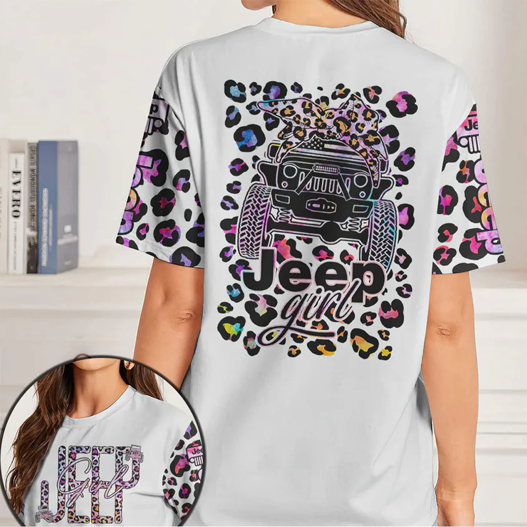 Leopard Jeep Queen Shirt