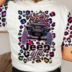 Leopard Jeep Queen Shirt