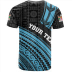 Personalised - Fiji Melanesian Tattoo Simple Polynesian Style T-shirt Unisex