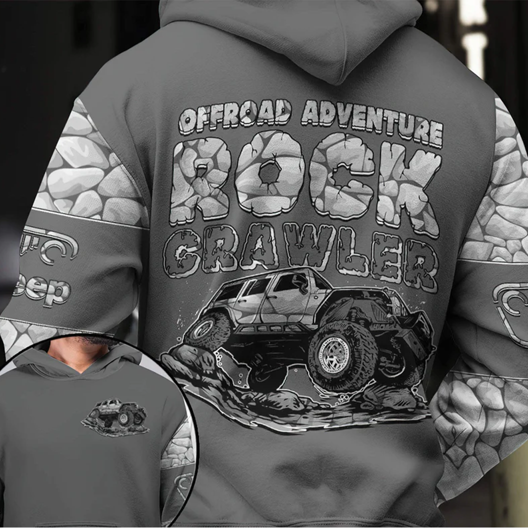 Jeep Rock Rage Machine Hoodie