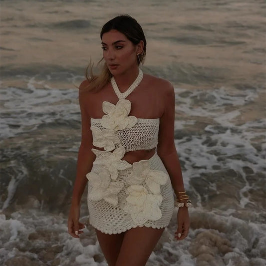 Ocean Bloom Crochet Set