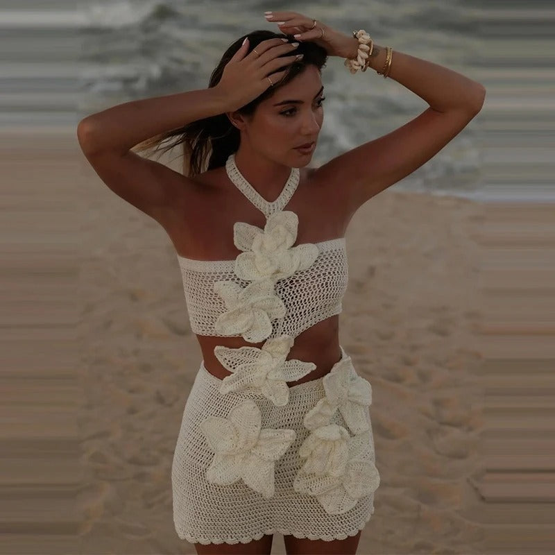 Ocean Bloom Crochet Set