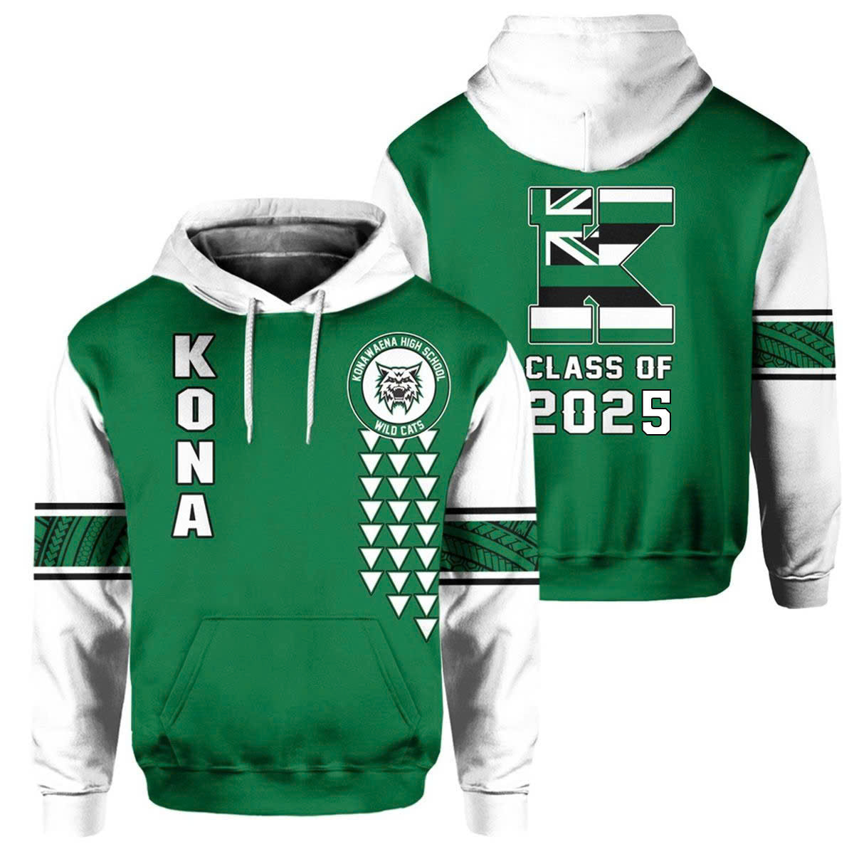 Hawaii Konawaena High School 2025 Hoodie For Men/Women