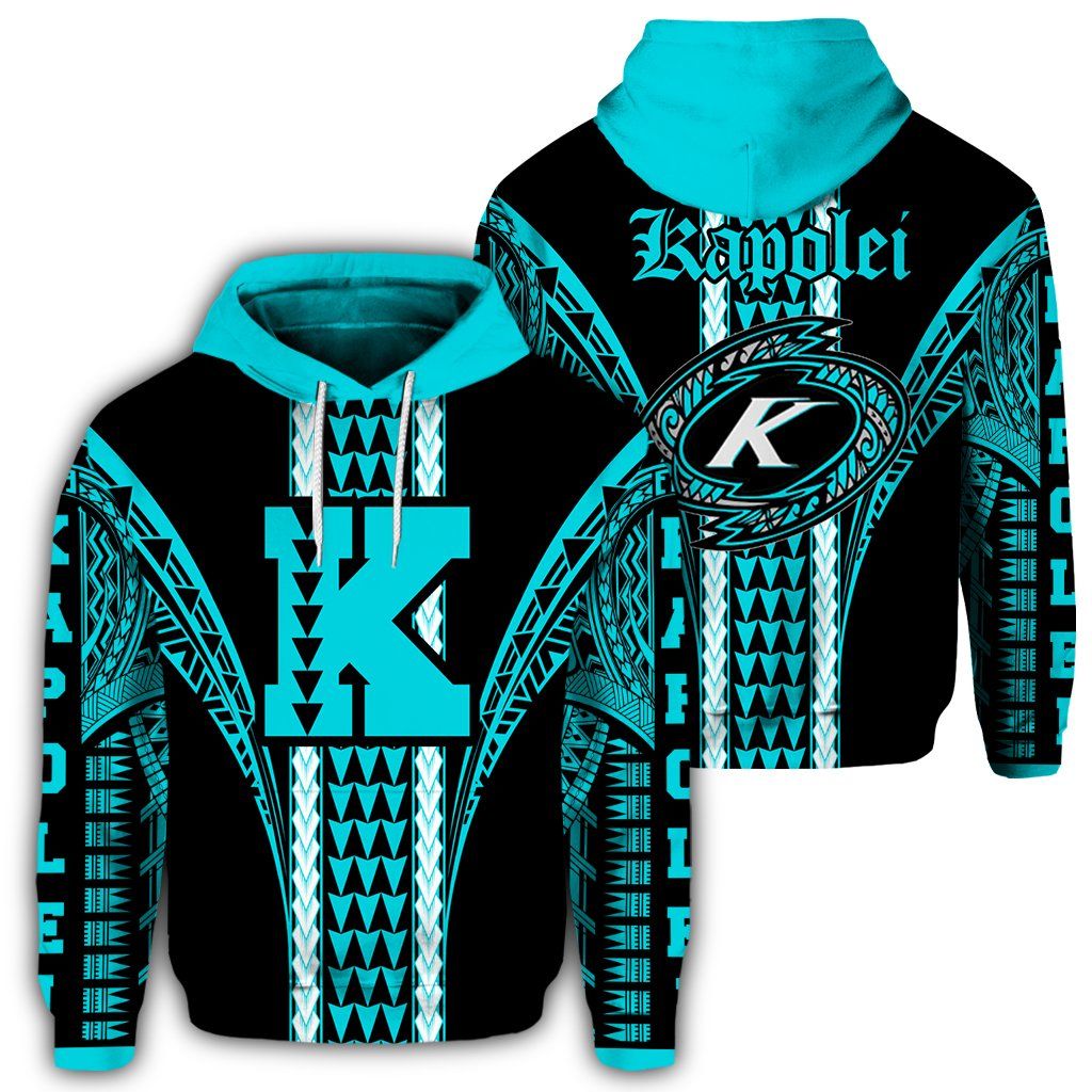 Hawaii Kapolei High Football Jersey Hoodie Unisex