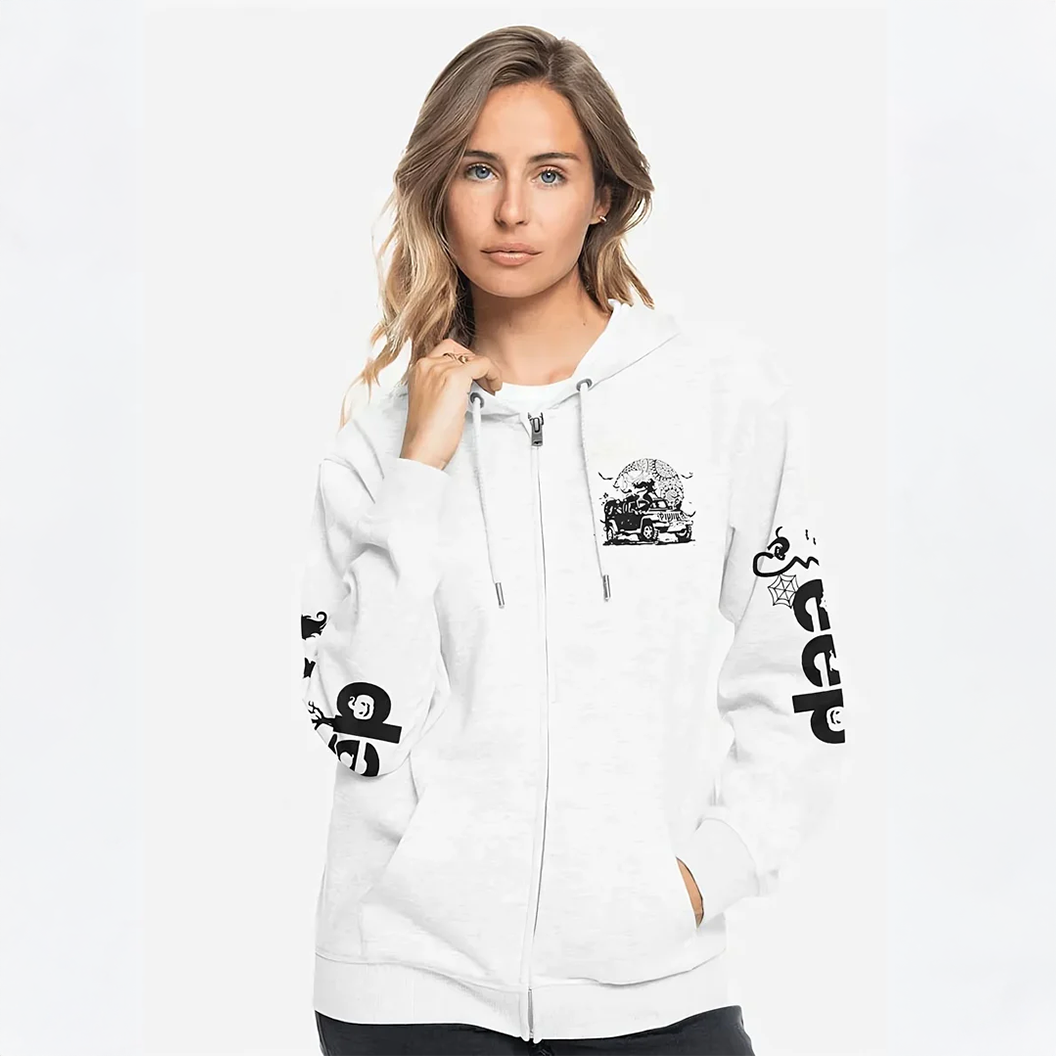 Jeep Witch on Wheels Hoodie
