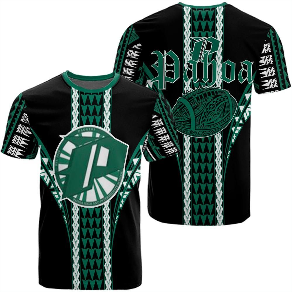 Hawaii Pahoa High School Football Jersey T-shirt Unisex