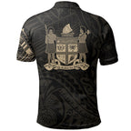 Fiji Flag Polynesian Tattoo Polo Shirt Unisex