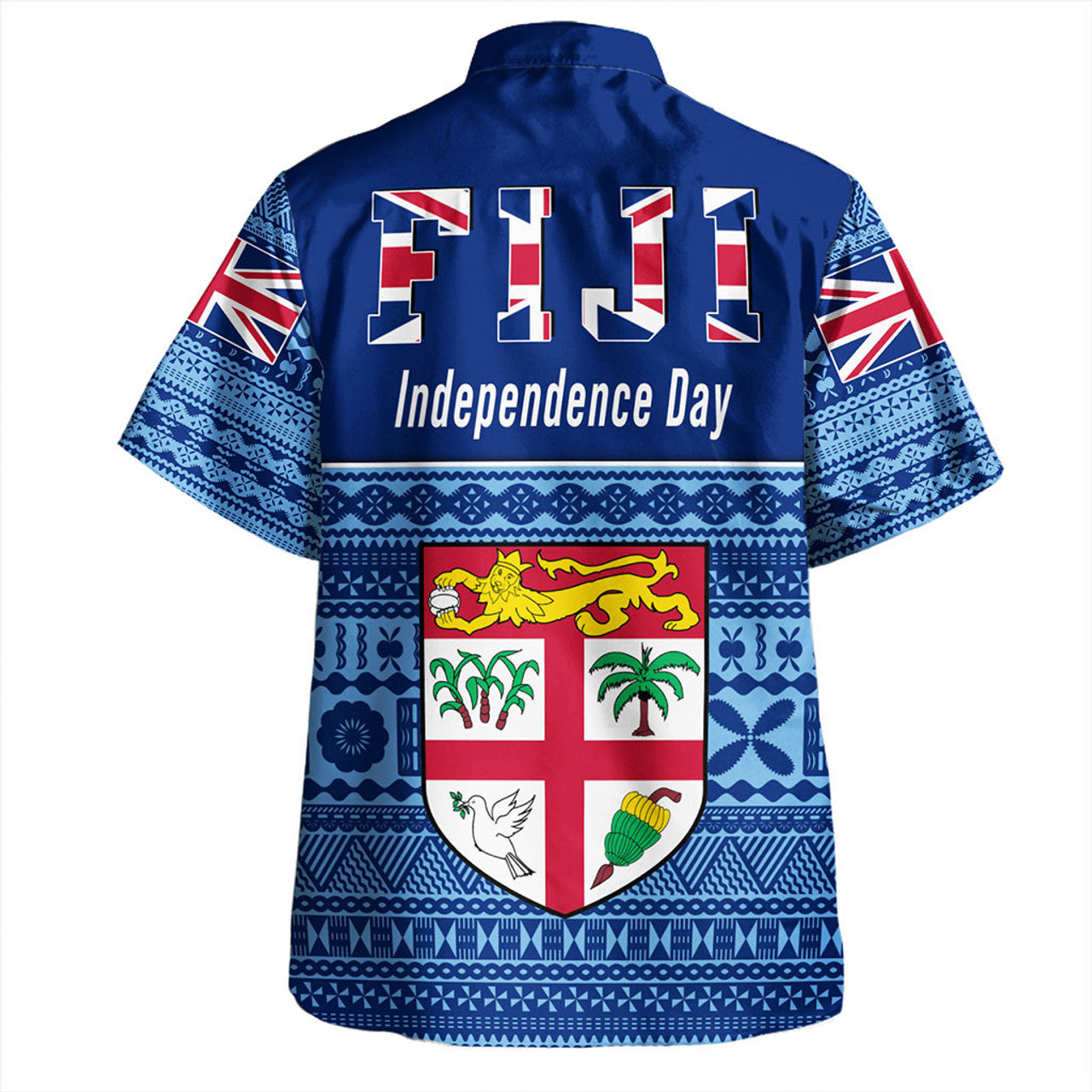 Fiji Happy Independence Day Hawaiian Shirt Unisex