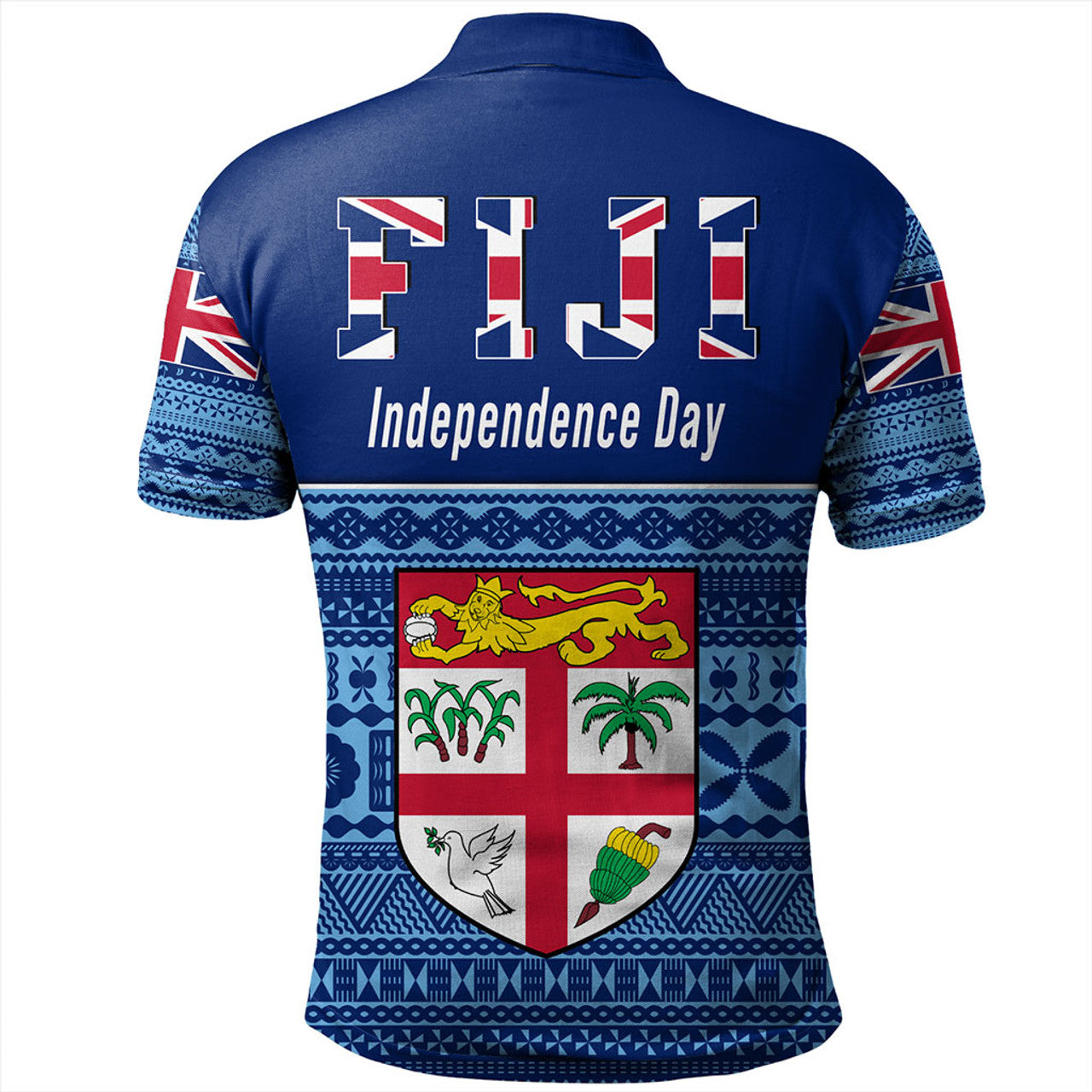 Fiji Happy Independence Day Polo Shirt Unisex