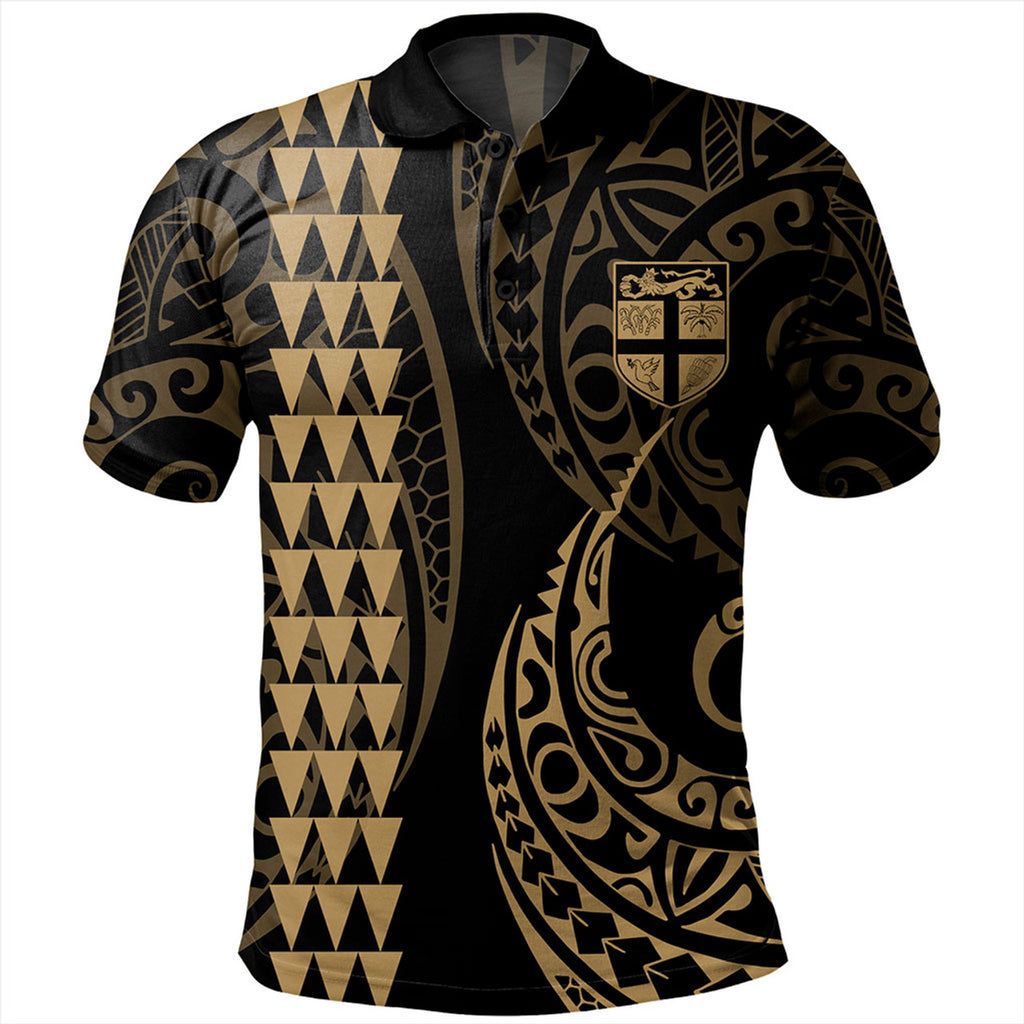 Fiji Kakau Style Polo Shirt Unisex