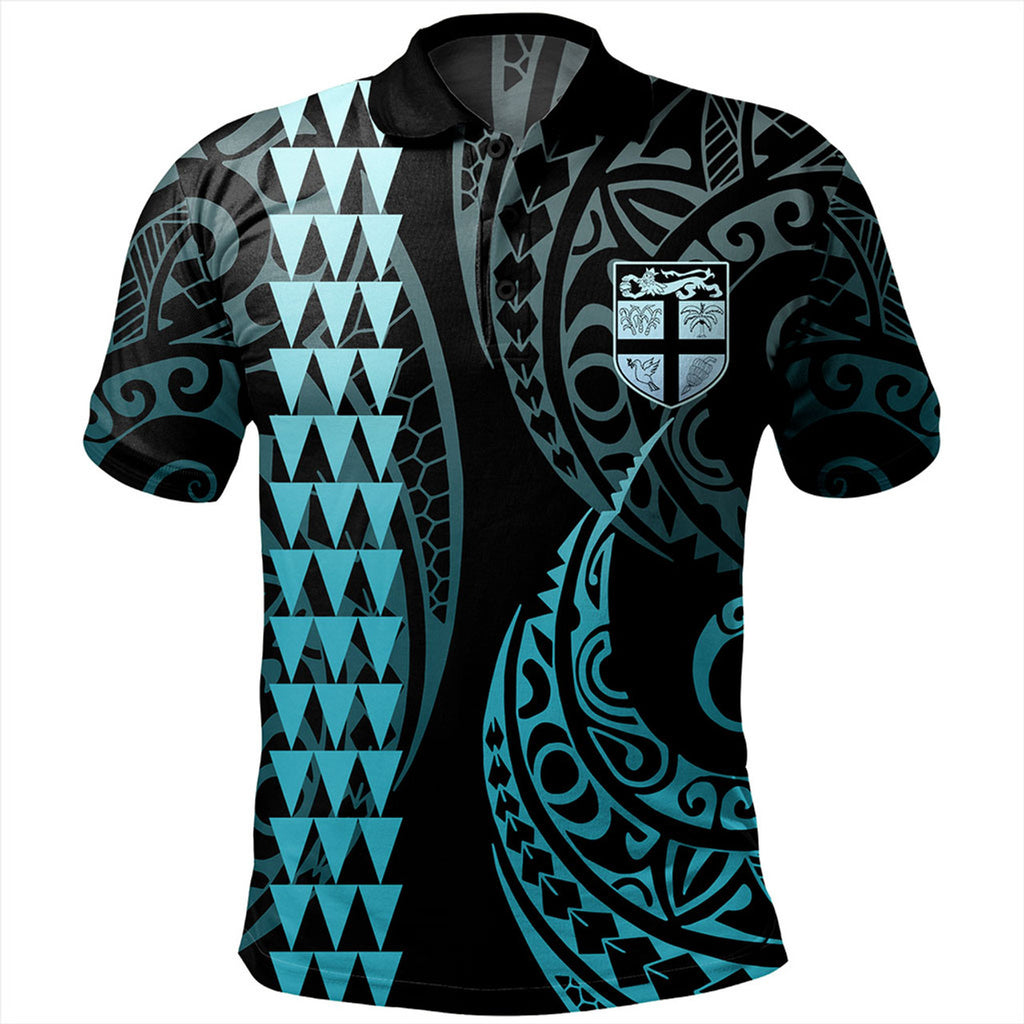 Fiji Kakau Style Polo Shirt Unisex