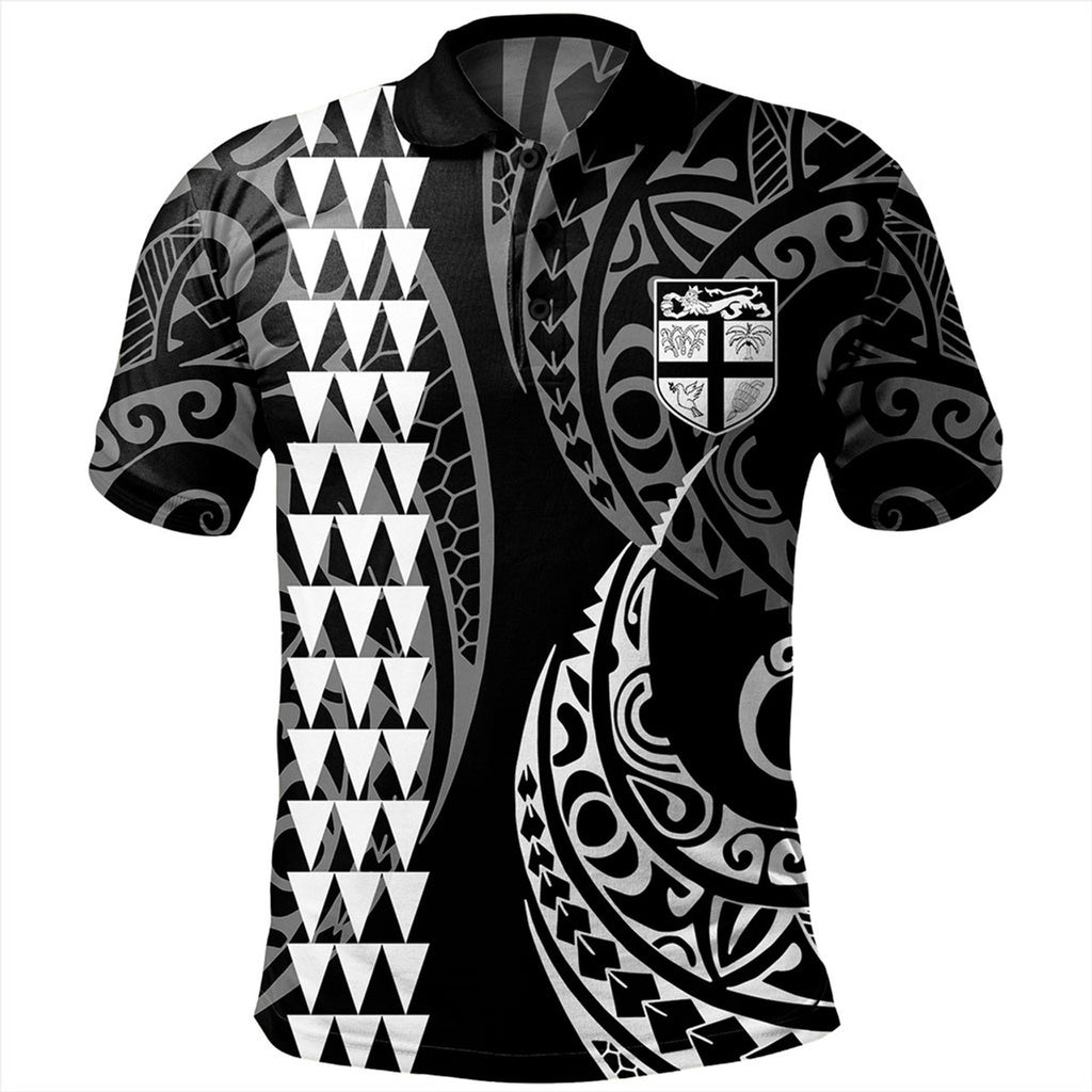 Fiji Kakau Style Polo Shirt Unisex