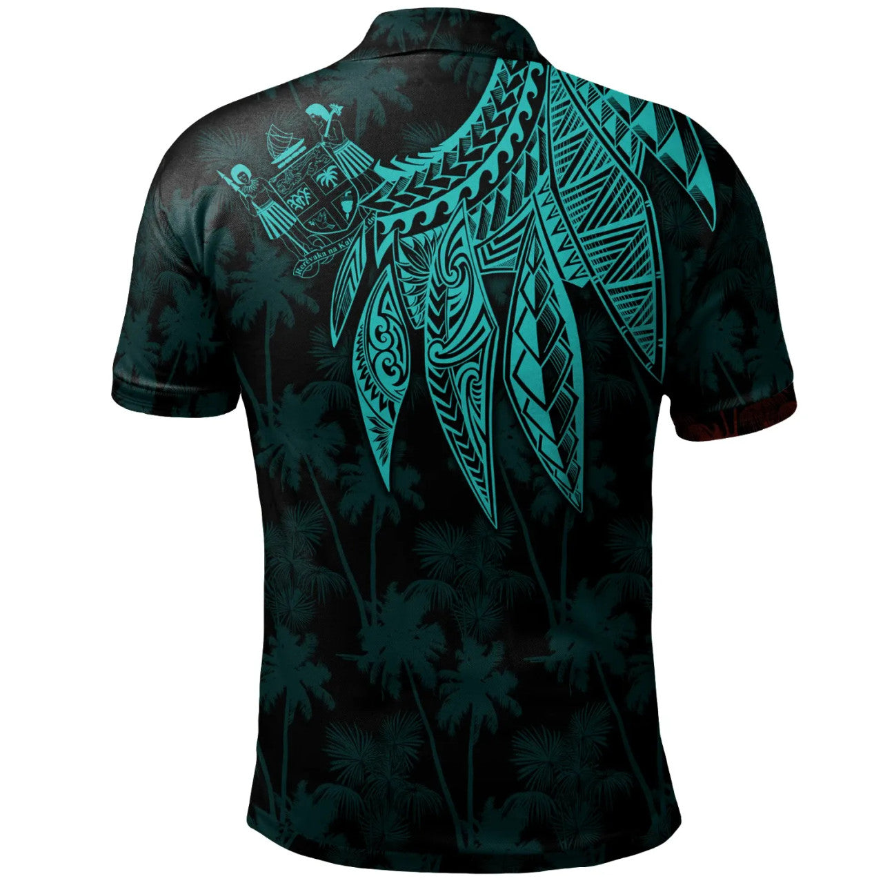 Fiji Polynesian Wings Polo Shirt Unisex