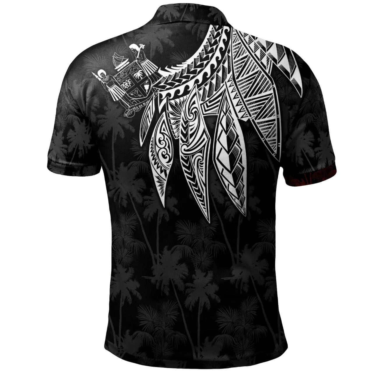 Fiji Polynesian Wings Polo Shirt Unisex