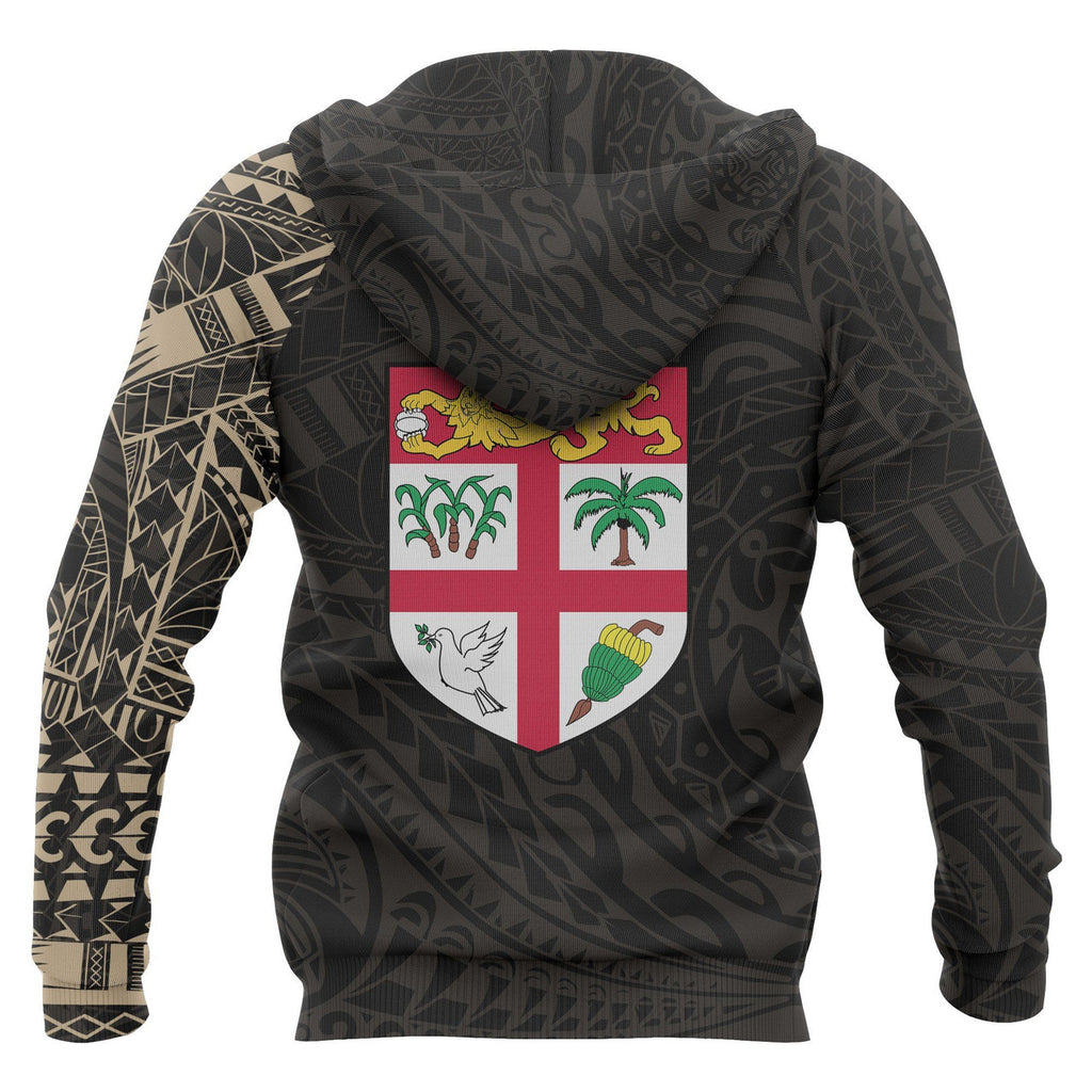 Fiji Polynesian Tattoo Style Hoodie Unisex