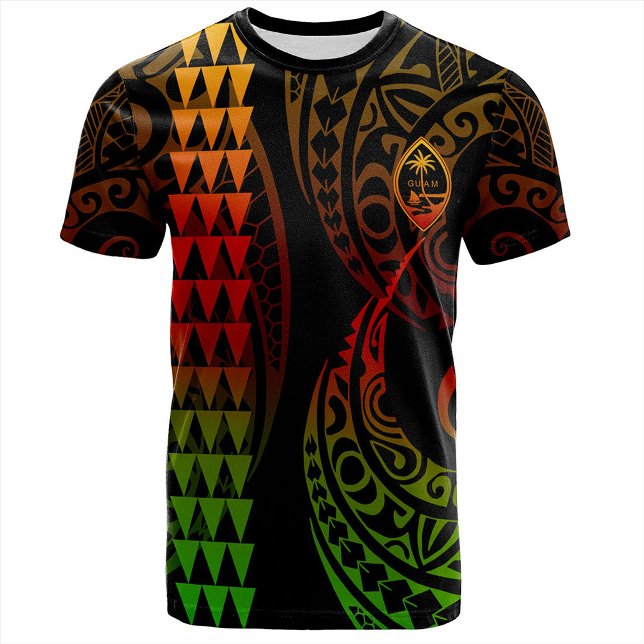 Guam Kakau Style T-shirt Unisex