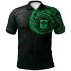 Hawaii Polynesian Polo Shirt - Kanaka Maoli Flag Polynesian Tattoo Style Special - AL01