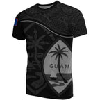 Guam Flag Polynesian Pattern T-shirt Unisex