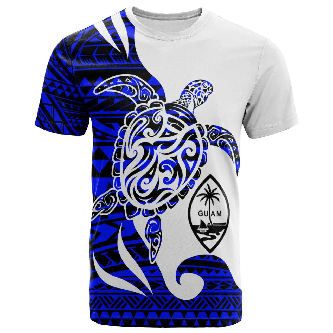 Personalised - Guam Mega Turtle T-shirt Unisex