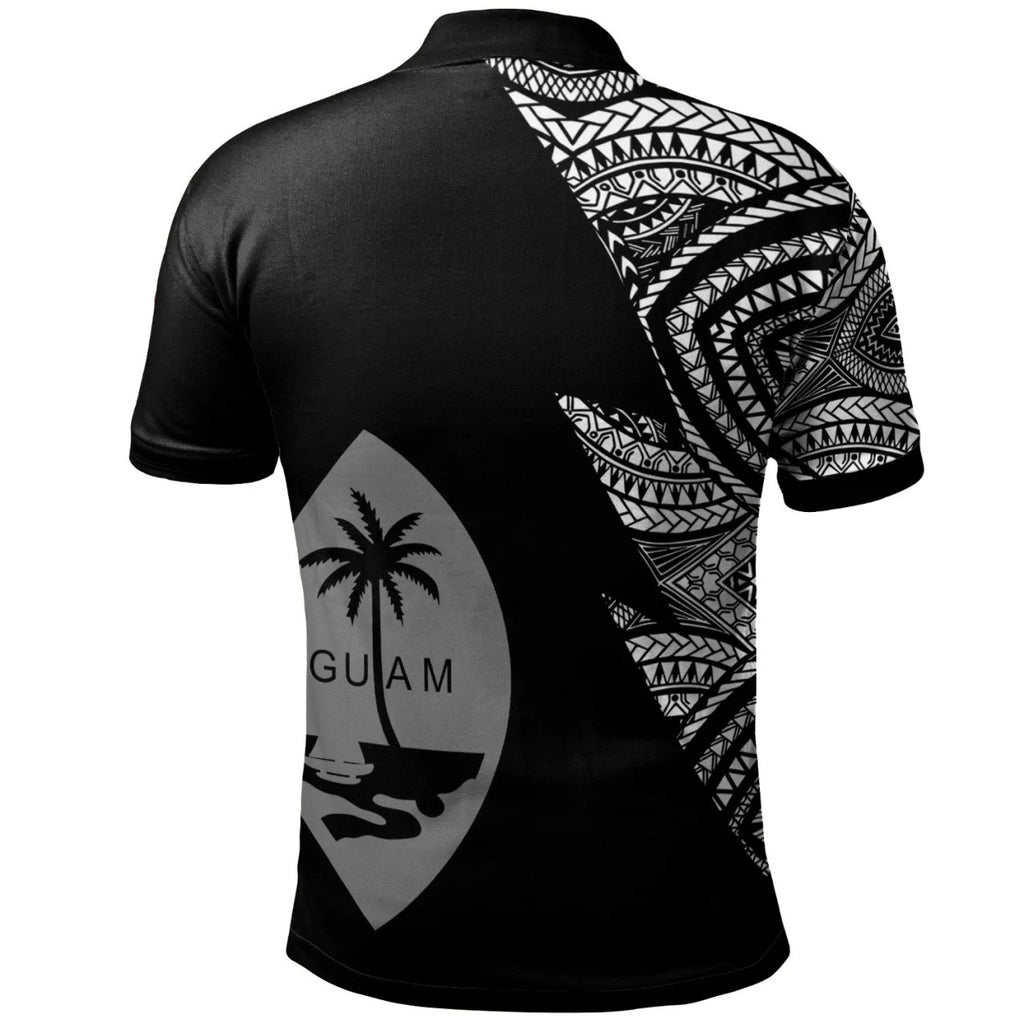 Personalised - Guam Flash Style Polynesian Polo Shirt