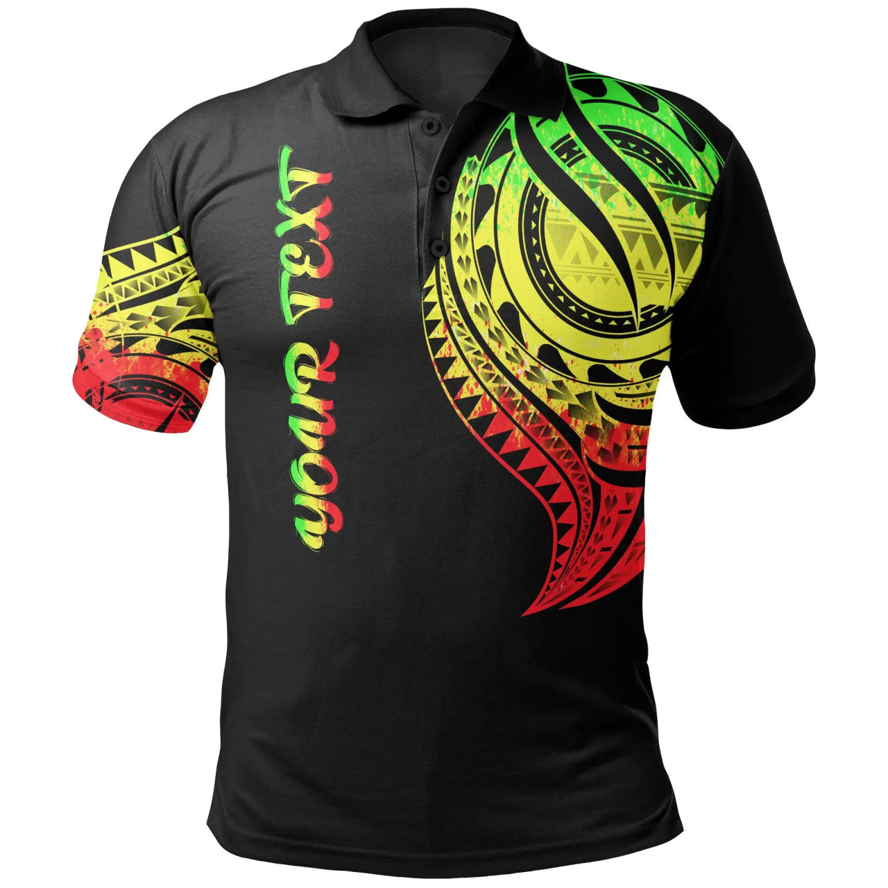 Personalised - Guam Tatau Patterns Polo Shirt