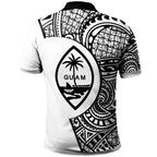 Guam Polynesian Pattern Go Fishing Now Polo Shirt