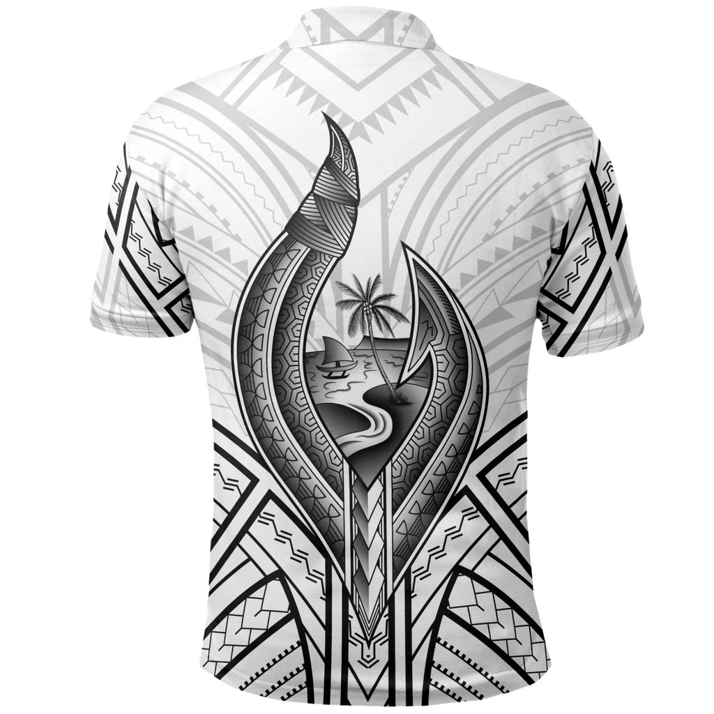 Guam Polo Shirt - Guam Seal Chamorro Tribal - AL01