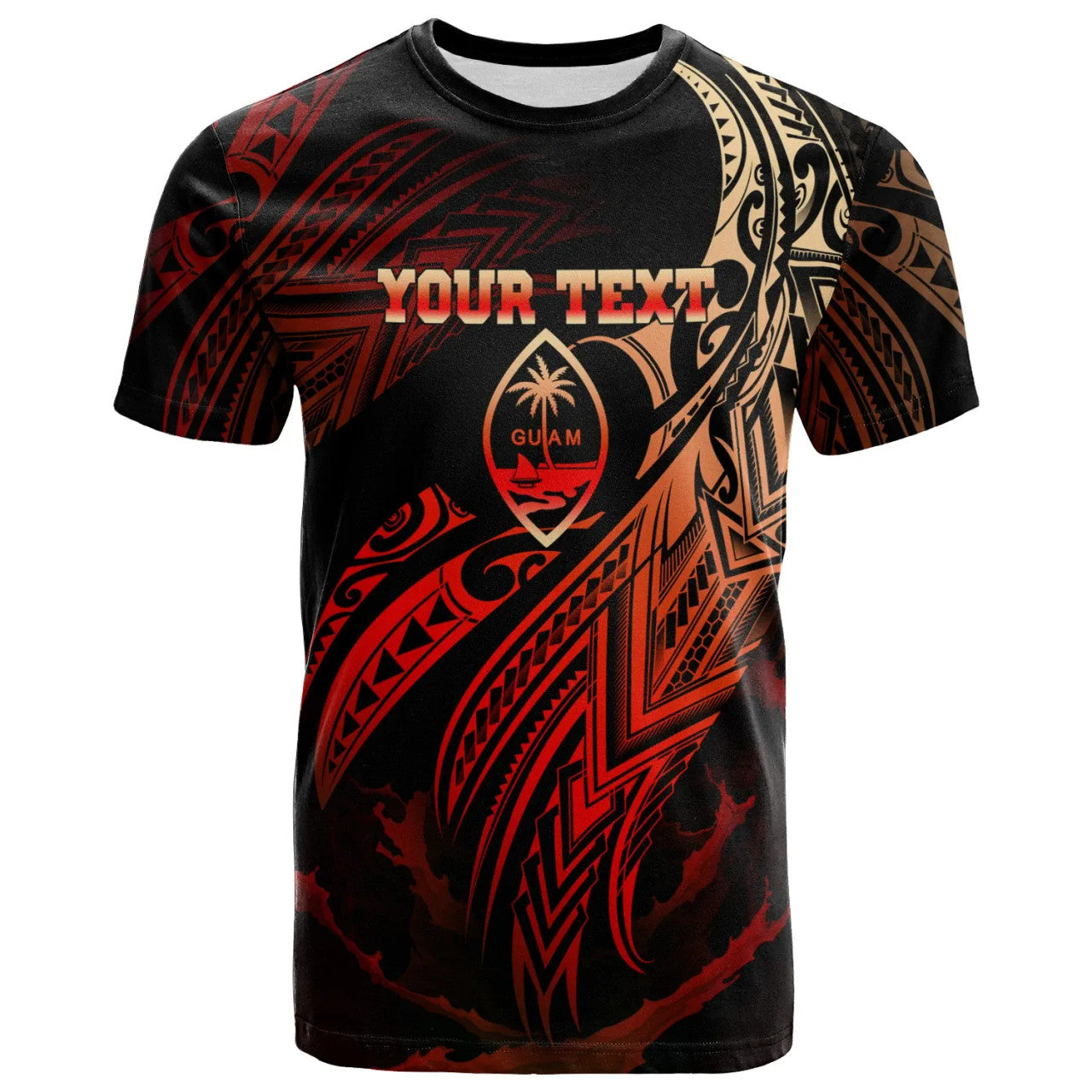 Personalised - Guam Polynesian Legend Version T-shirt Unisex