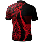 Hawaii Custom Personalised Polo Shirt - Polynesian Tentacle Tribal Pattern - AL01