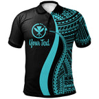 Hawaii Custom Personalised Polo Shirt - Polynesian Tentacle Tribal Pattern - AL01