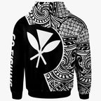 Hawaii Go Fishing With Polynesian Pattern Hoodie For Men/Women