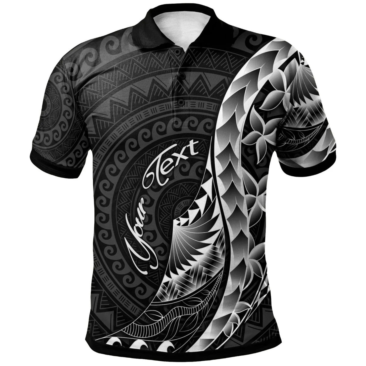Hawaii Polo Shirt - Custom Personalised Polynesian Pattern Style - AL01