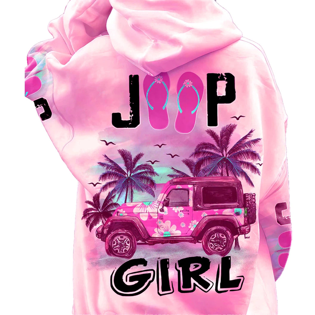 Jeep Coastal Girl Drive Hoodie