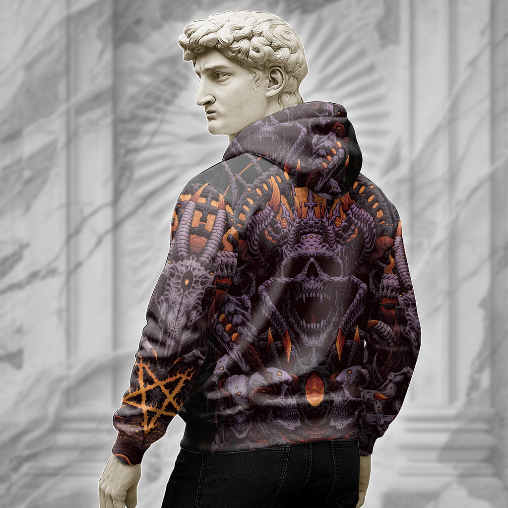Darkness Reborn Design Halloween Vibes Hoodie - TH02
