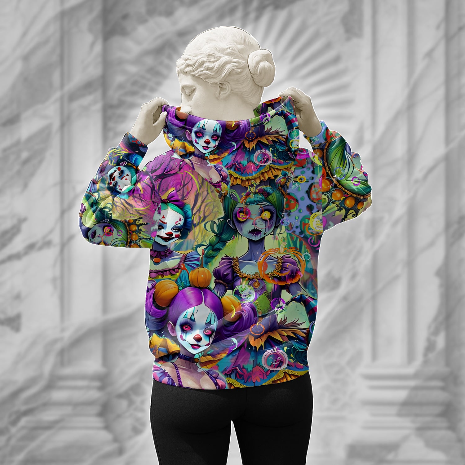 Doll Soul Design Halloween Vibes Hoodie - TH02