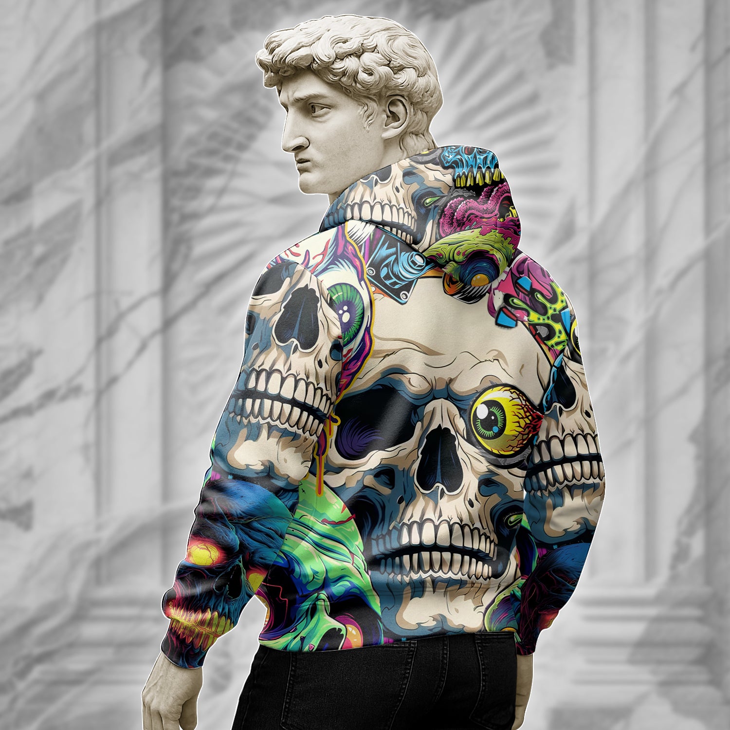 Death Is Only The Beginning Design Halloween Vibes Hoodie - TH02