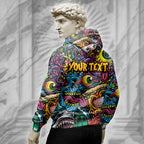 Personalised Monster Mashup Design Halloween Vibes Hoodie - TH02
