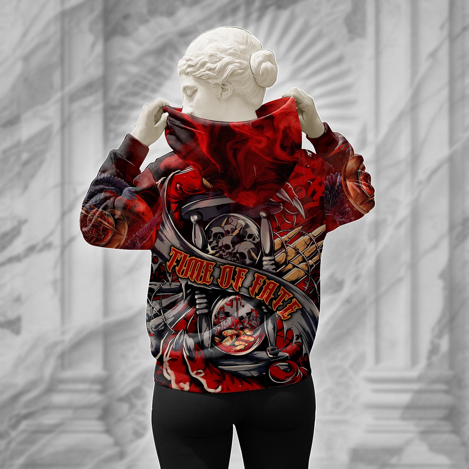 Time Of Fate Design Halloween Vibes Hoodie - TH02