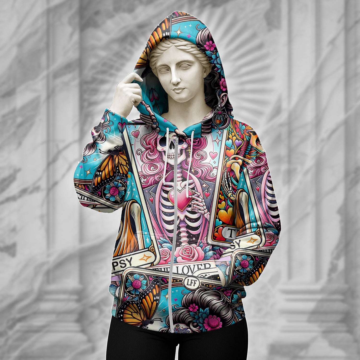 Skullgirls Design Halloween Vibes Hoodie - TH02
