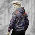 Raven Requiem Design Halloween Vibes Hoodie  - TH02