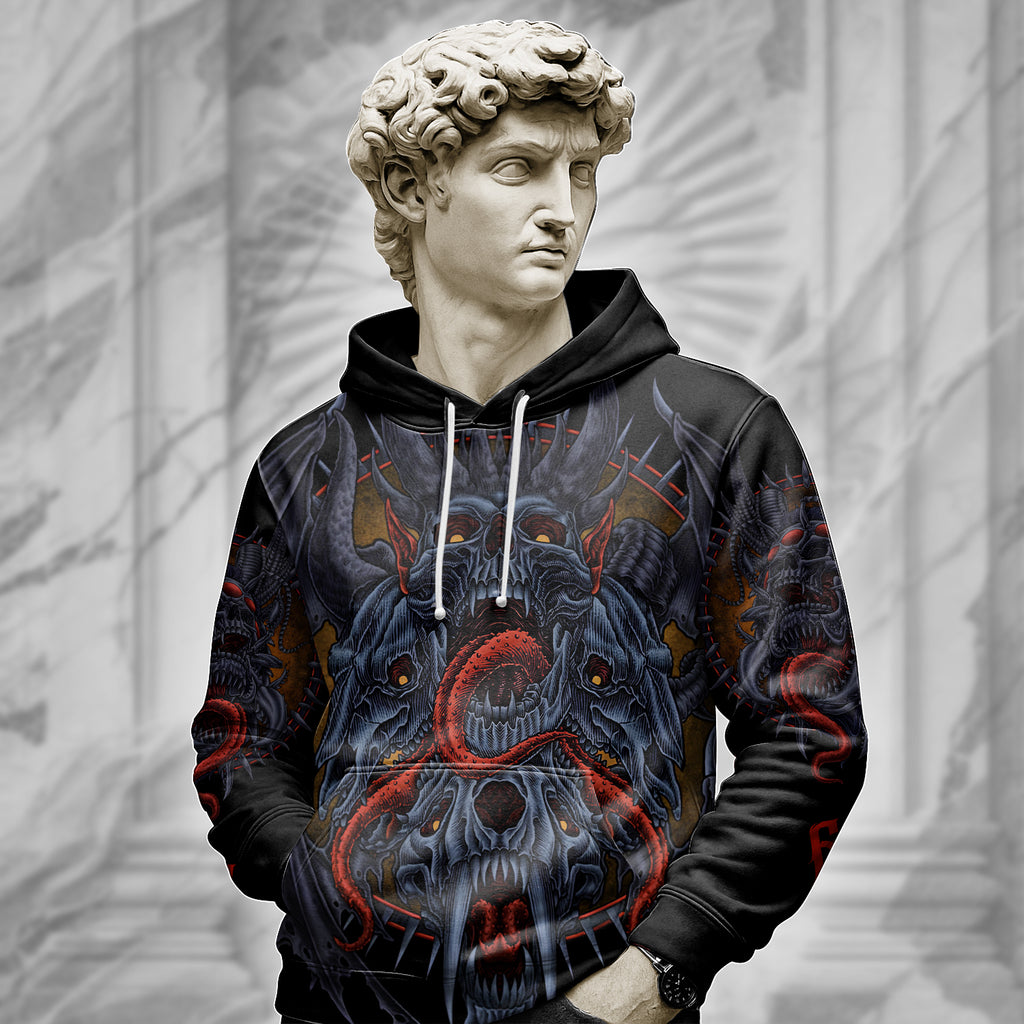 Personalised Monster Origin Design Halloween Vibes Hoodie - TH02