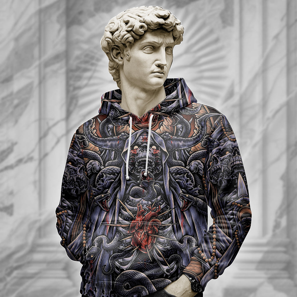 Serpent's Covenant Design Halloween Vibes Hoodie - TH02
