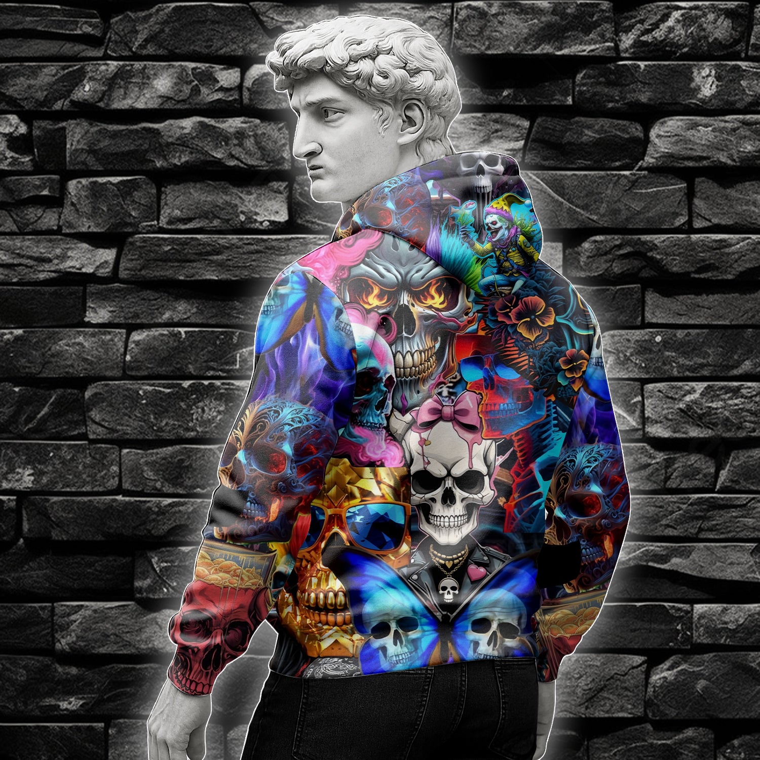 Lethal Beauty Design Halloween Vibes Hoodie - TH02