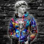 Personalised Lethal Beauty Design Halloween Vibes Hoodie - TH02