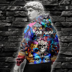 Personalised Lethal Beauty Design Halloween Vibes Hoodie - TH02