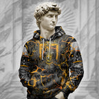 Personalised Dark Overlord Design Halloween Vibes Hoodie - TH02