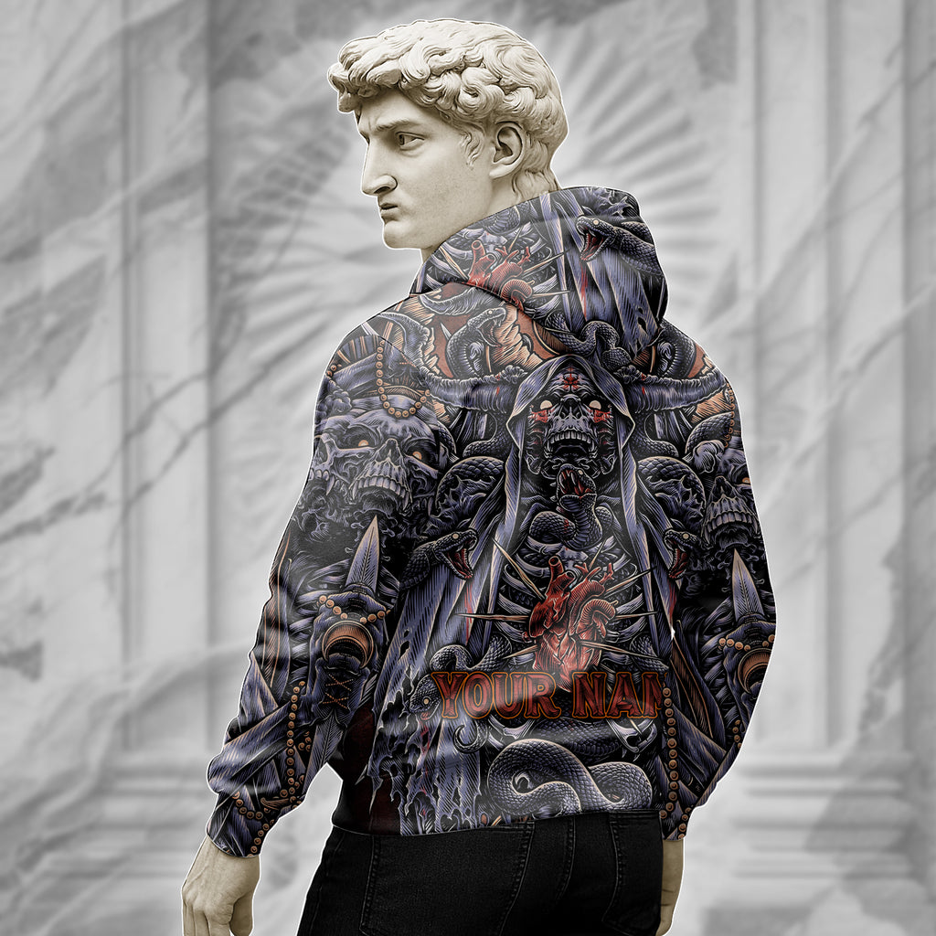 Personalised Serpent's Covenant Design Halloween Vibes Hoodie - TH02