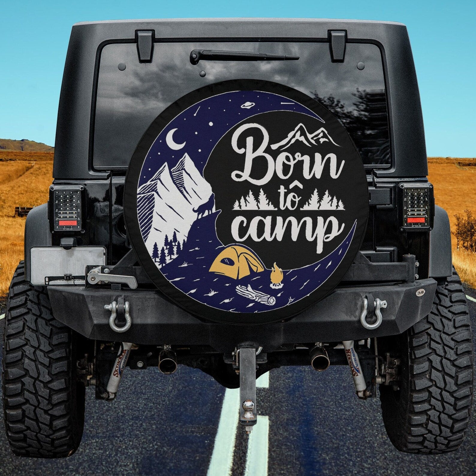 Moonlight Camper  Spare Tire Cover