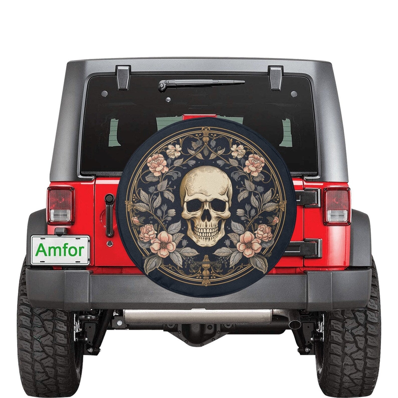 Ornate Escape Spare Tire Cover